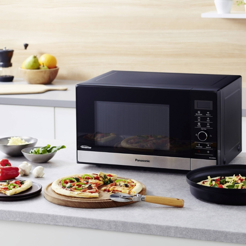 Микроволновая печь инверторная с грилем Panasonic NN-GD38HSZPE OPENBOX