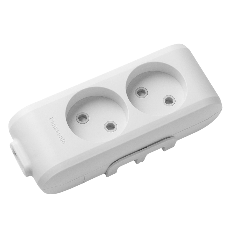 X-tendia 2-socket, socket with protective shutters WLTB02202GR-UA