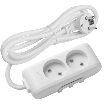 Panasonic X-tendia 2-port extension cord with protective shutters, 5 m WLTB02252GR-UA1