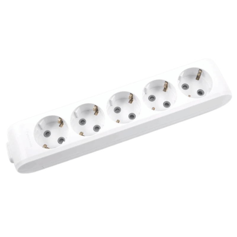 Panasonic X-tendia grounding socket 5 sockets, with protective shutters WLTB04502GR-UA1
