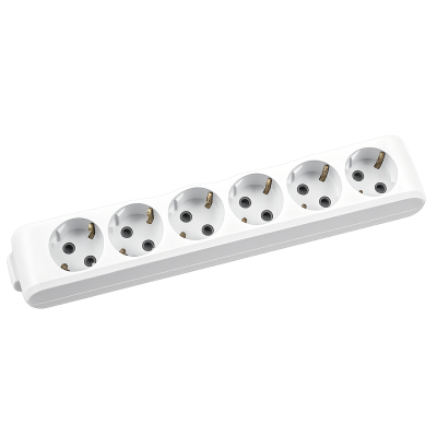 Panasonic X-tendia grounding socket 6 sockets, with protective shutters WLTB04602GR-UA1