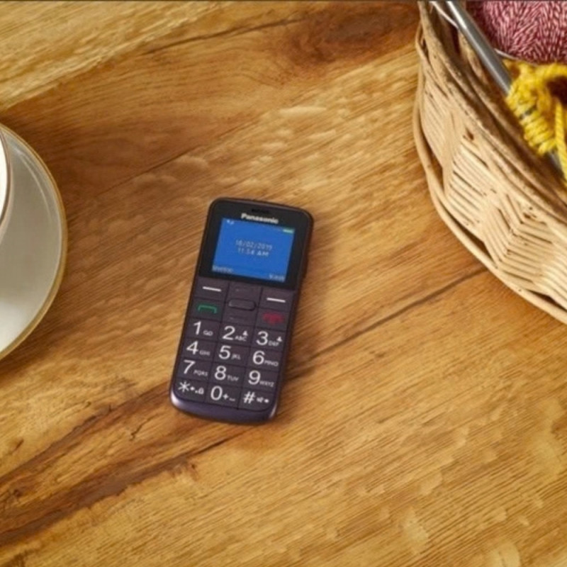 Мобильный телефон Panasonic KX-TU110EXB Black