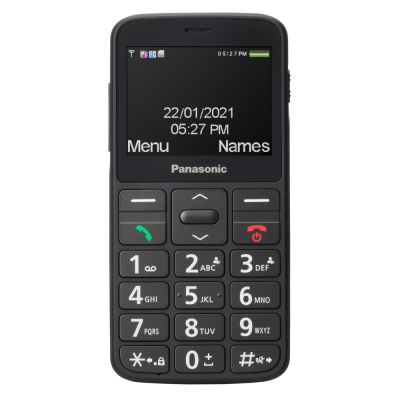 Мобильный телефон Panasonic KX-TU160EXB Black Мобильный телефон Panasonic KX-TU160EXB Black