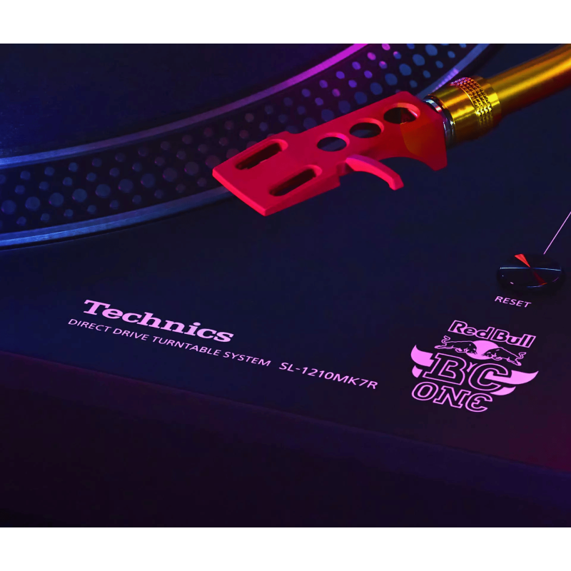 DJ виниловый проигрыватель Technics SL-1210MK7RE REDBULL Limited Edition