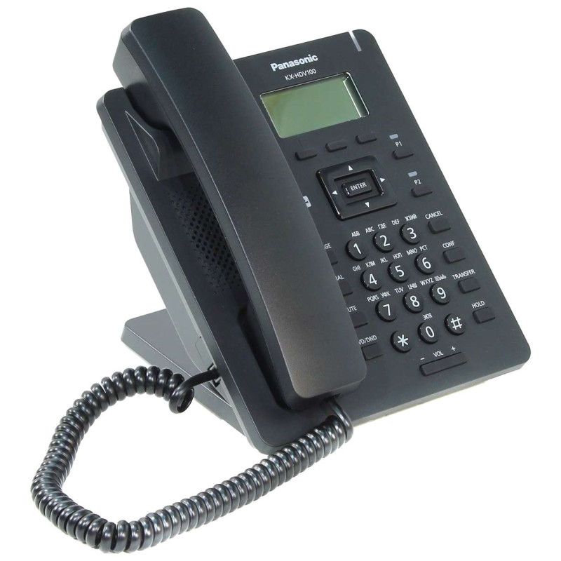 Wired IP-phone Panasonic KX-HDV100RUB