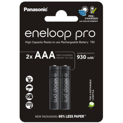 Battery Panasonic Eneloop BK-4HCDE/2CP NI-MH Pro AAA 930 mAh, 2 pcs.