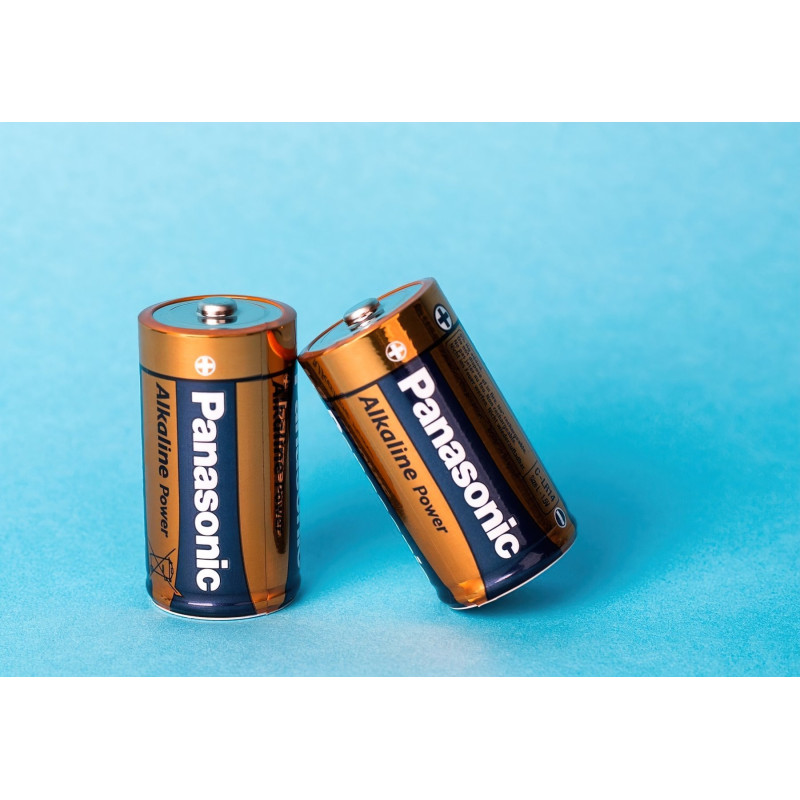 Батарейка Panasonic LR14REB/2BP ALKALINE POWER щелочная C(LR14) блистер, 2 шт.