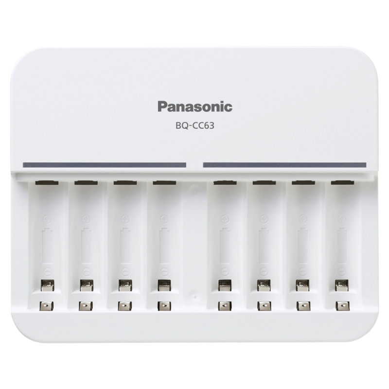 Зарядное устройство Panasonic BQ-CC63E Advanced Charger 8 ячеек, для АА/ААА аккумуляторов