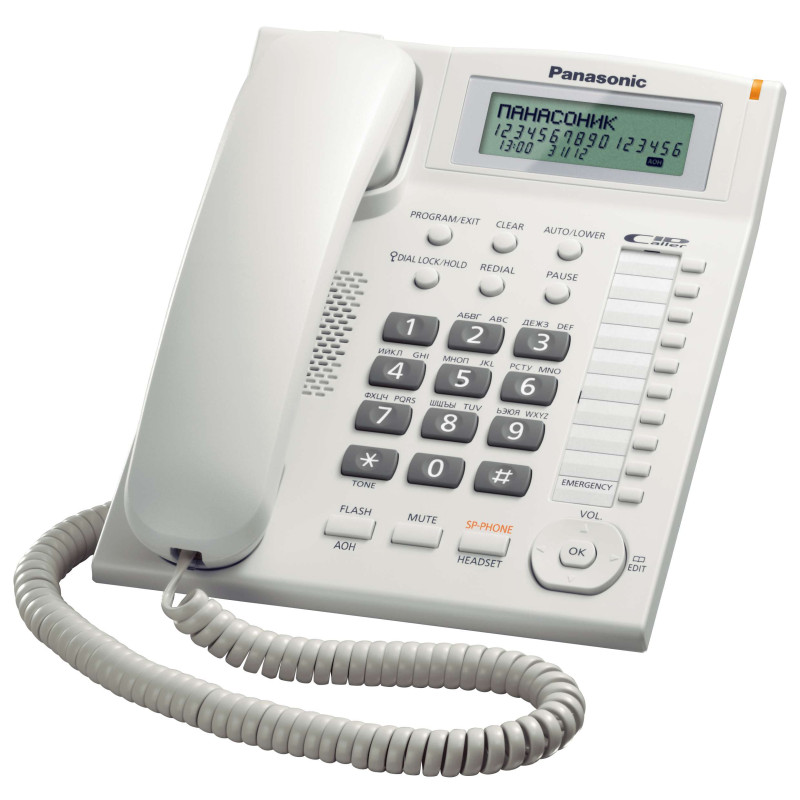Проводной телефон Panasonic KX-TS2388UAW