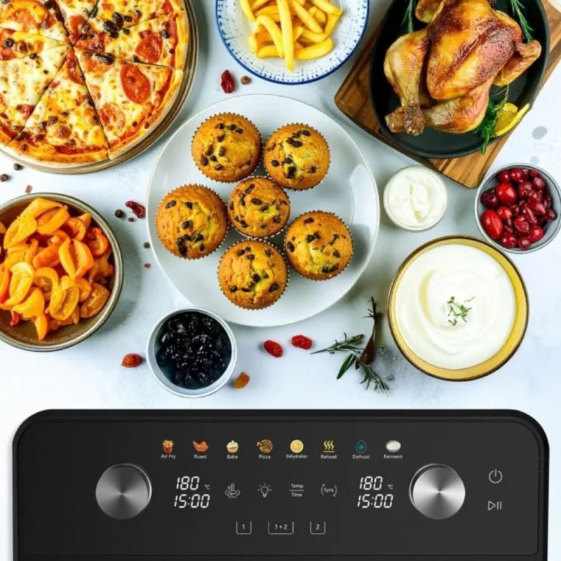 Мультипечь-аэрогриль с паром и Smart Split Panasonic NF-BC1000KUA