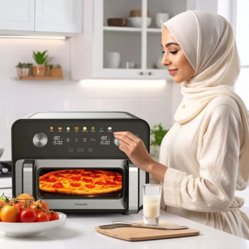 Мультипечь-аэрогриль с паром и Smart Split Panasonic NF-BC1000KUA