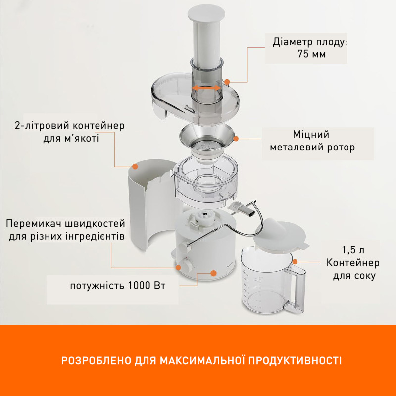Juicer Panasonic MJ-CB100WTQ OPENBOX