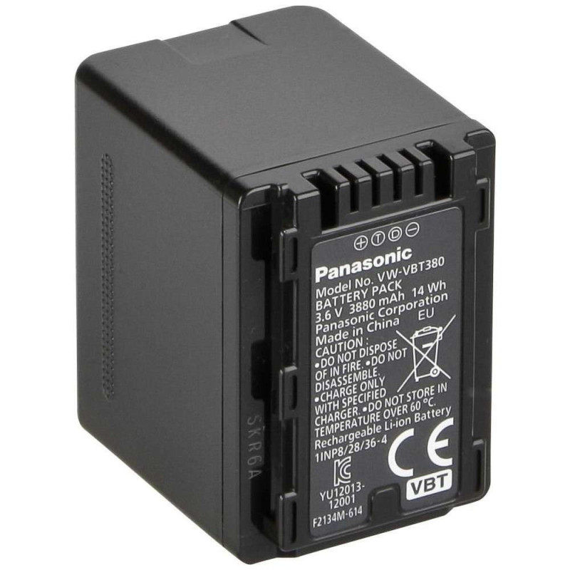 Original battery for camcorder Panasonic VW-VBT380E-K
