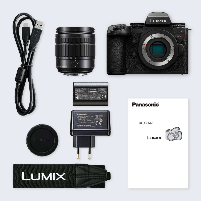 Цифрова фотокамера Panasonic Lumix G DC-G9M2MEE Kit H-FS12060E f/3.5-5.6