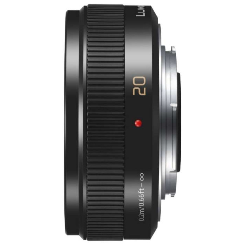 Lens Panasonic Lumix G H-H020AE-K Micro 4/3 Lens 20 MM F/1.7 II ASPH