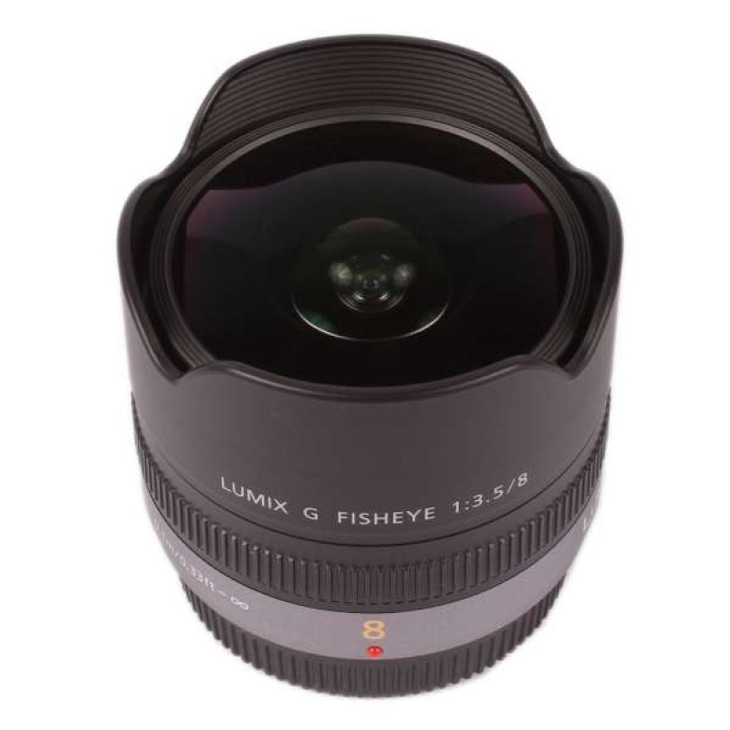Объектив Panasonic H-F008E Lumix G Micro 4/3 Lens 8mm F3.5 Fish Eye