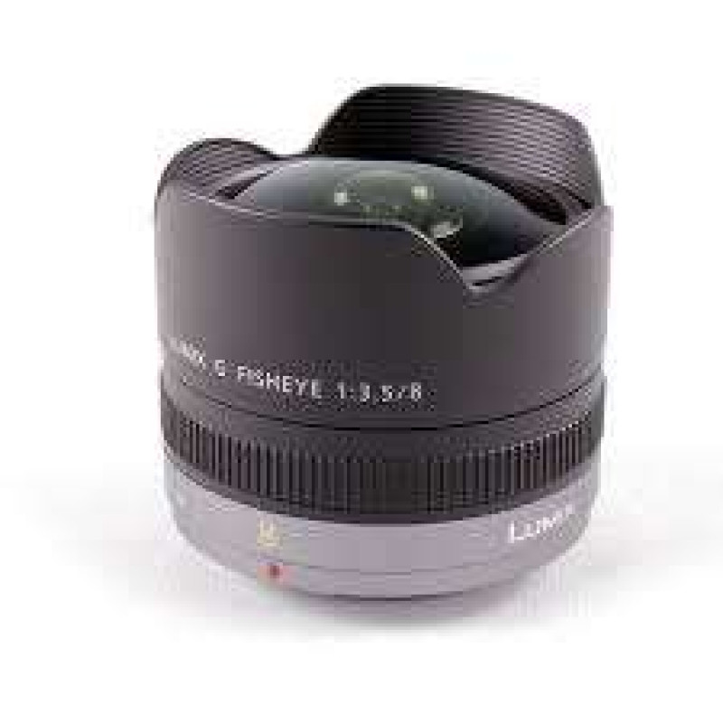Объектив Panasonic H-F008E Lumix G Micro 4/3 Lens 8mm F3.5 Fish Eye