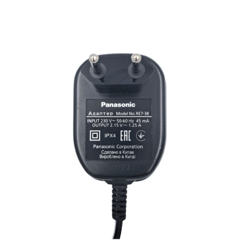 AC adapter for electric shaver Panasonic WES6002K7661 (RE7-38)