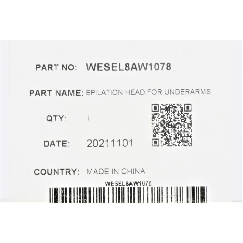 Armpit and bikini epilation head Panasonic WESEL8AW1078