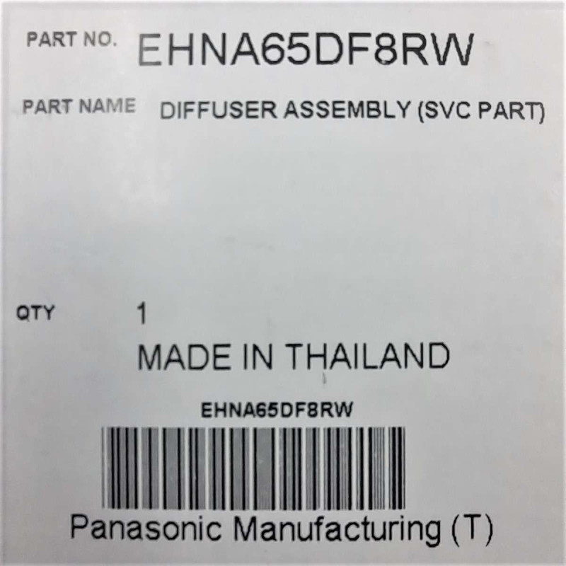 Nozzle for hair dryer Panasonic EHNA65DF8RW