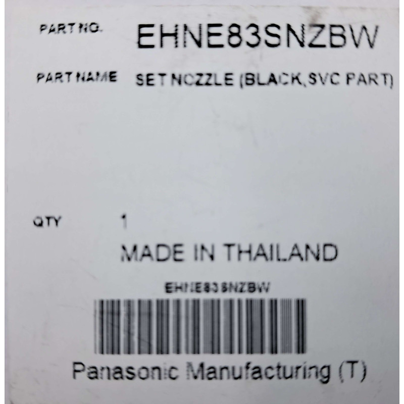Nozzle for hair dryer Panasonic EHNE83SNZBW