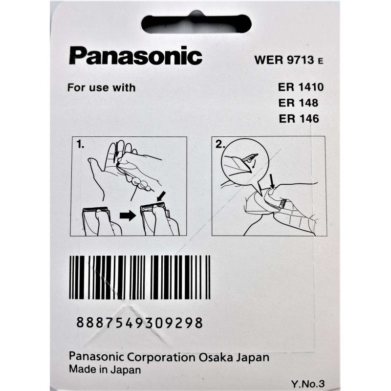Змінний ніж до машинки для стрижки Panasonic WER9713E