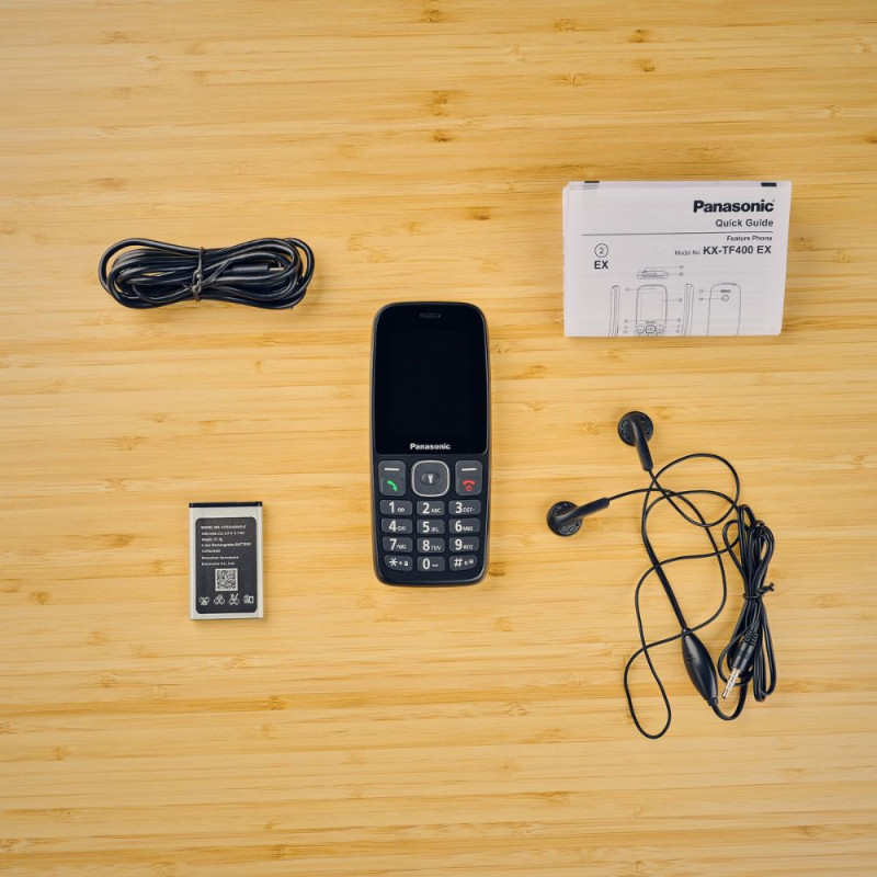 Мобильный телефон Panasonic KX-TF400EXB Black
