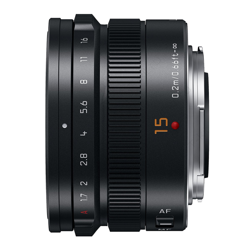 Объектив Panasonic H-X015E-K Micro 4/3 Lens 15mm f/1.7 ASPH Black