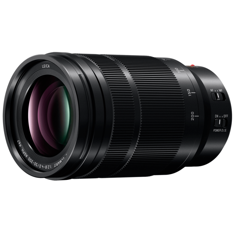 Lens Panasonic Lumix G H-ES50200E Leica DG VARIO-ELMARIT Micro 4/3 Lens 50-200 mm F/2.8-4 ASPH POWER OIS OPENBOX
